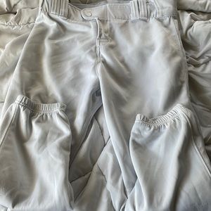 White Softball sliding pants